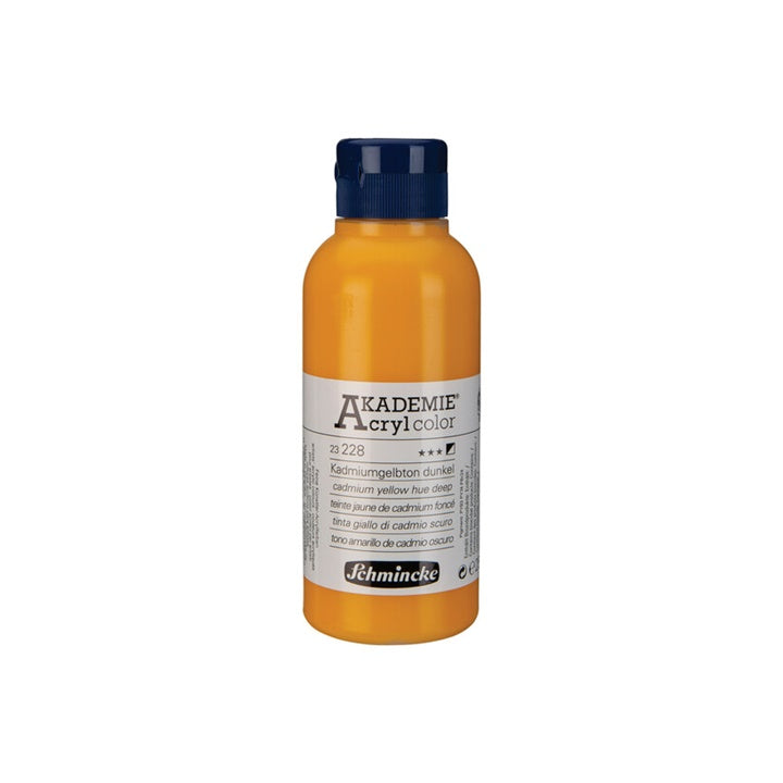 Schmincke AKADEMIE Acrylfarben 250 ml | verschiedene Farben | 228 cadmium žltá hue deep