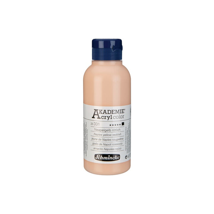 Schmincke AKADEMIE Acrylfarben 250 ml | verschiedene Farben | 331 Neapelgelb rötlich
