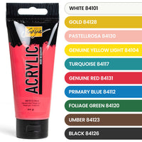Akrylové farby Solo Goya - ARTMIE Gold Matches | sada 10 x 100 ml — obrázok 2
