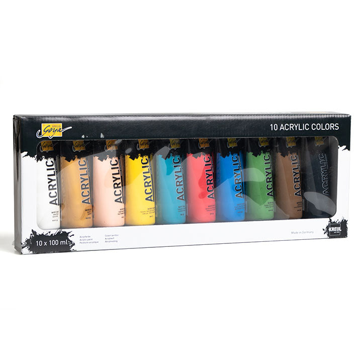 Akrylové farby Solo Goya - ARTMIE Gold Matches | sada 10 x 100 ml — obrázok 4