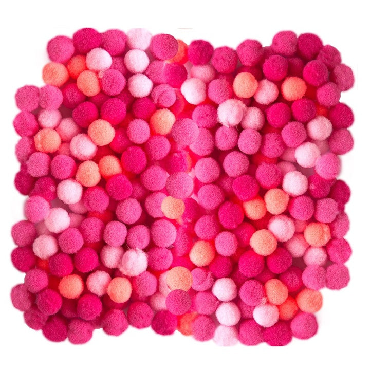 Akrylové pompóny, 1 cm - 120 ks | rôzne farby — obrázok 5