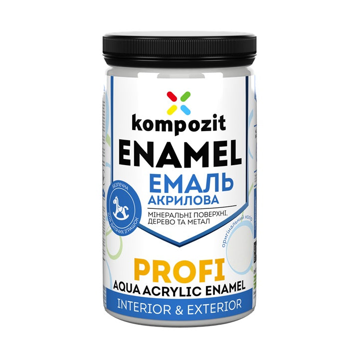 Akrylový smalt  KOMPOZIT PROFI Gloss  0.3 l | rôzne odtiene — obrázok 8