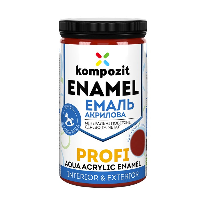 Akrylový smalt  KOMPOZIT PROFI Gloss  0.3 l | rôzne odtiene — obrázok 7