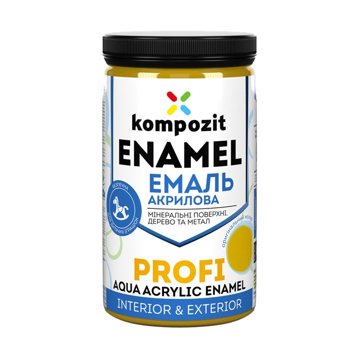 Akrylový smalt  KOMPOZIT PROFI Gloss  0.3 l | rôzne odtiene — obrázok 9