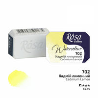 Rosa Gallery Aquarellfarben im Näpfchen 2,5 ml | verschiedene Farben | 702 cadmium citrónová