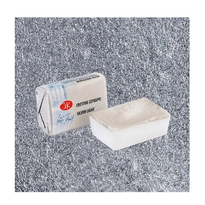White Nights Metallic-Aquarellfarben 2,5 ml | verschiedene Farbtöne | 961 Silver light