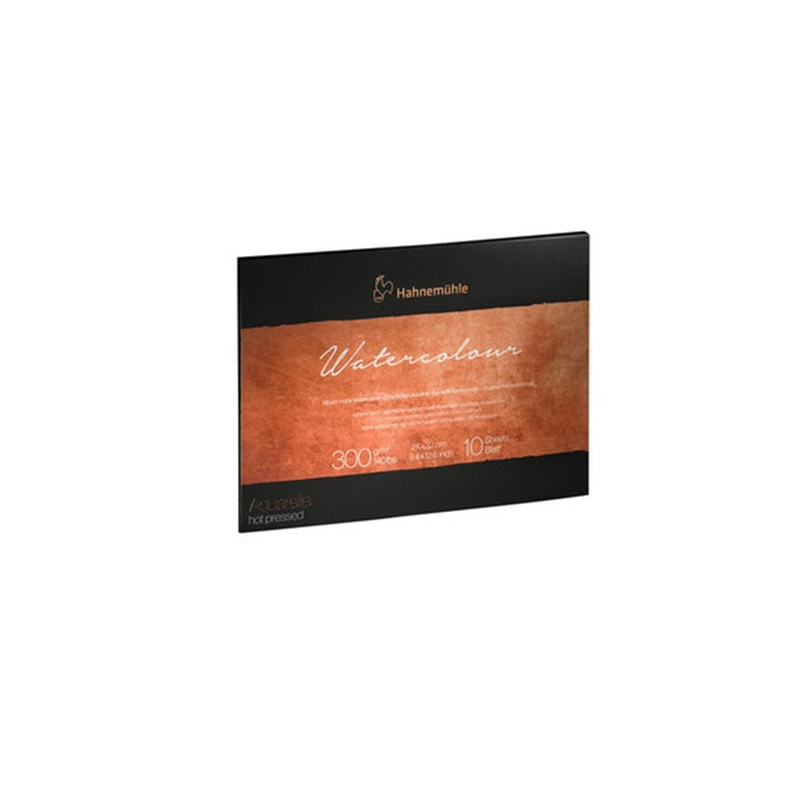 Hahnemühle Watercolour 300 Hot Pressed Aquarellpapier | verschiedene Formate