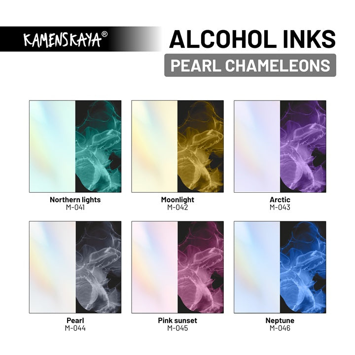 Alkoholno črnilo KAMENSKAYA NACRE CHAMELEONS 15ml | različni odtenki