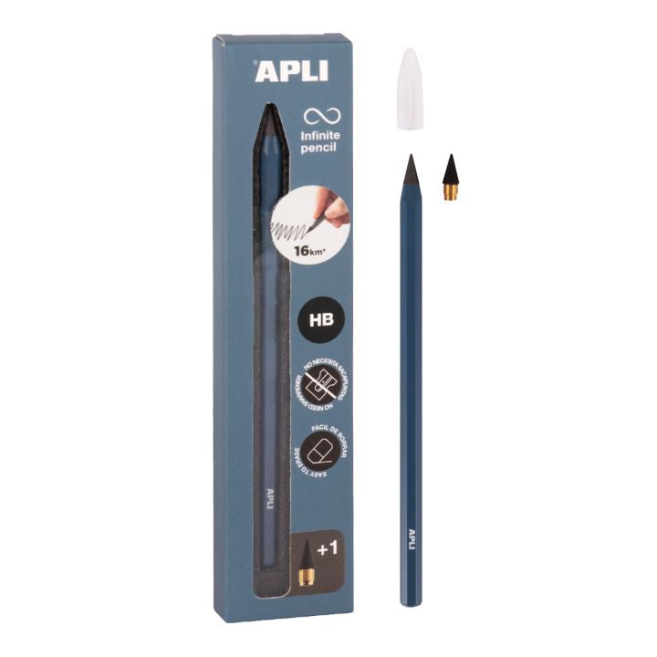 APLI Endlos-Bleistift HB – 1 Stück, verschiedene Farben — Bild 2