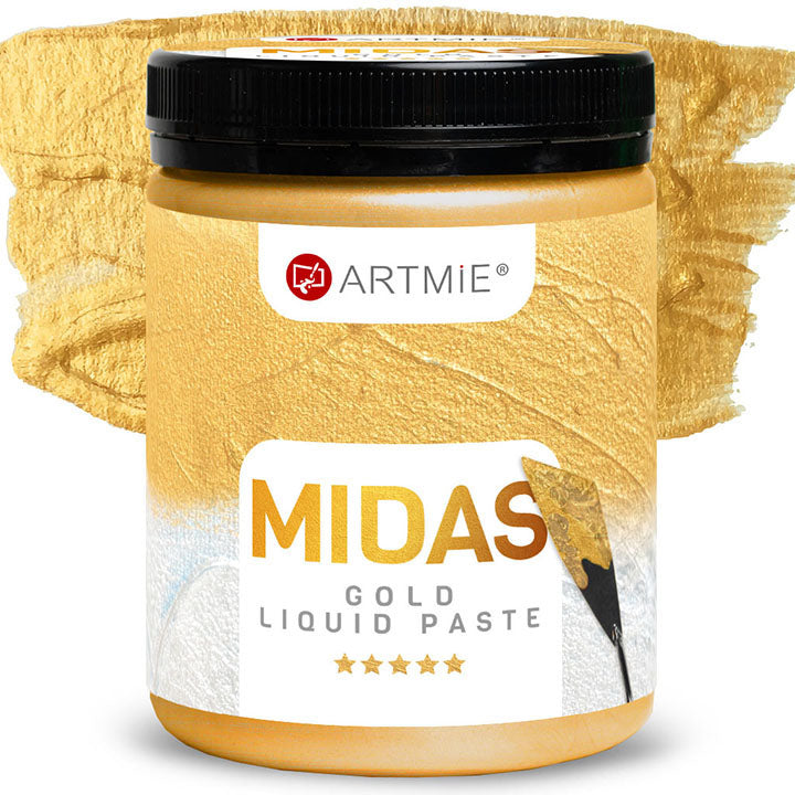 ARTMIE MIDAS Flüssige Metallic-Paste Gold | verschiedene Größen — Bild 2