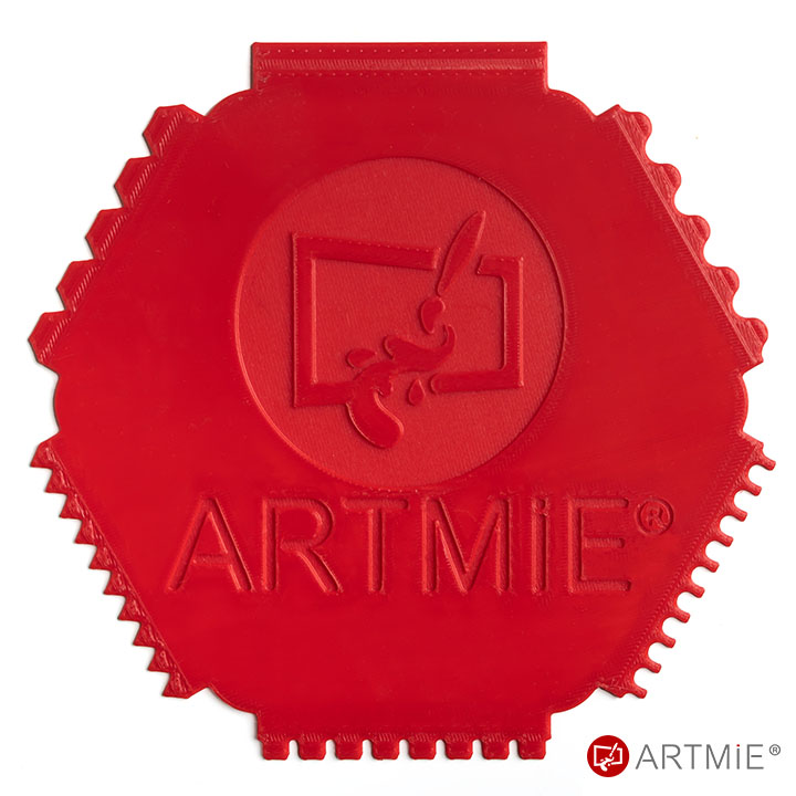 ARTMIE recyklovateľná špachtľa/hrebeň 6 v 1 — obrázok 6