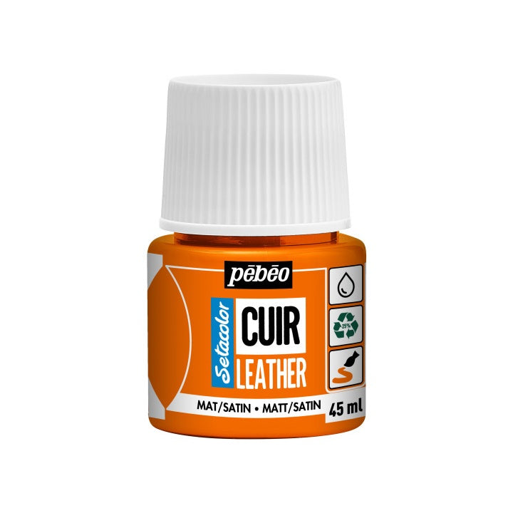 Βαφή δέρματος Pebeo Setacolor matt/satin 45 ml | διάφορα χρώματα
