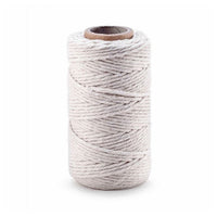 Bavlnená šnúrka na macramé 2 mm biela - DP Craft | rôzne veľkosti — obrázok 1
