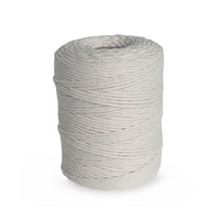 Bavlnená šnúrka na macramé 2 mm biela - DP Craft | rôzne veľkosti — obrázok 2
