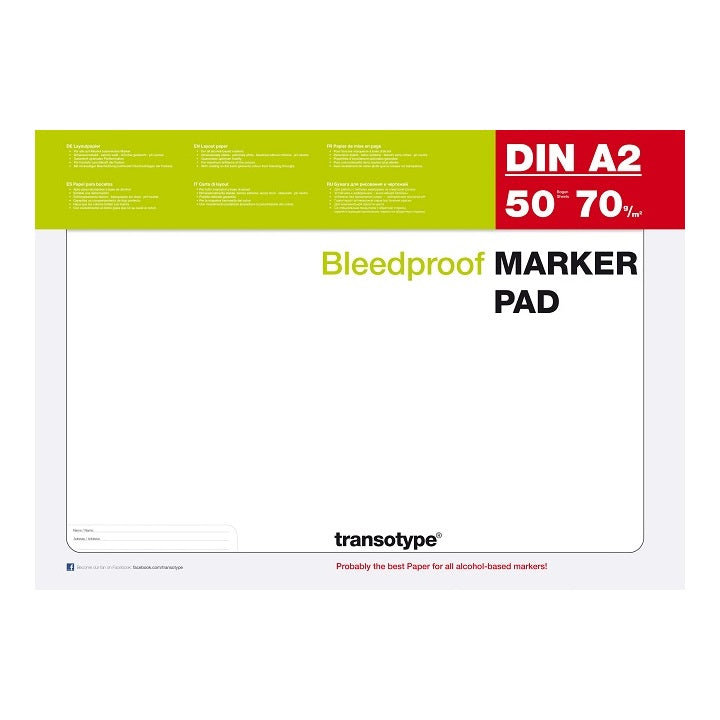 Blocco COPIC Marker Pad | scelga formato