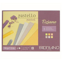 Blok barvnih papirjev za pastele FABRIANO Tiziano Soft | različne dimenzije – pogled 2