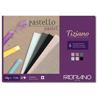 Blok barvnih papirjev za pastele FABRIANO Tiziano | različne dimenzije – pogled 3