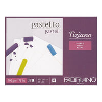 Blok bielych papierov pre pastel FABRIANO Tiziano | rôzne rozmery — obrázok 2