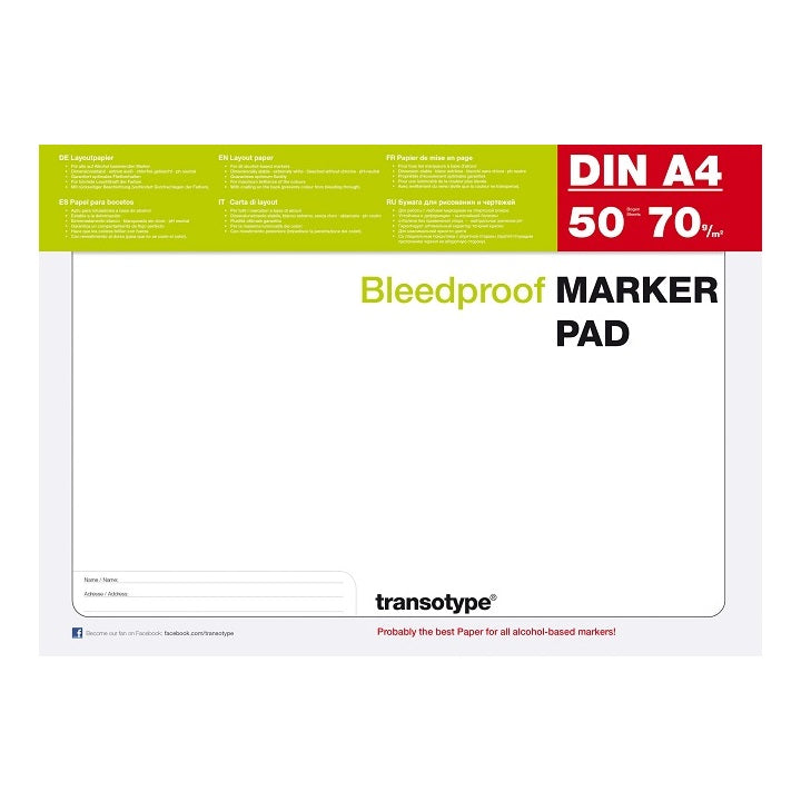 Blok COPIC Marker Pad | rôzne formáty — obrázok 2