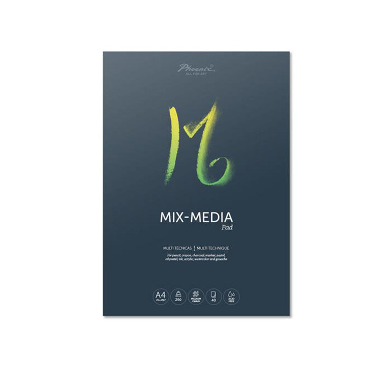 Blok papiera pre rôzne techniky – MIX-MEDIA pad | rôzne formáty — obrázok 3
