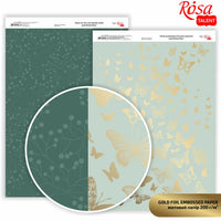 Carte per scrapbooking Butterflies A4 | varie tonalità — immagine 2