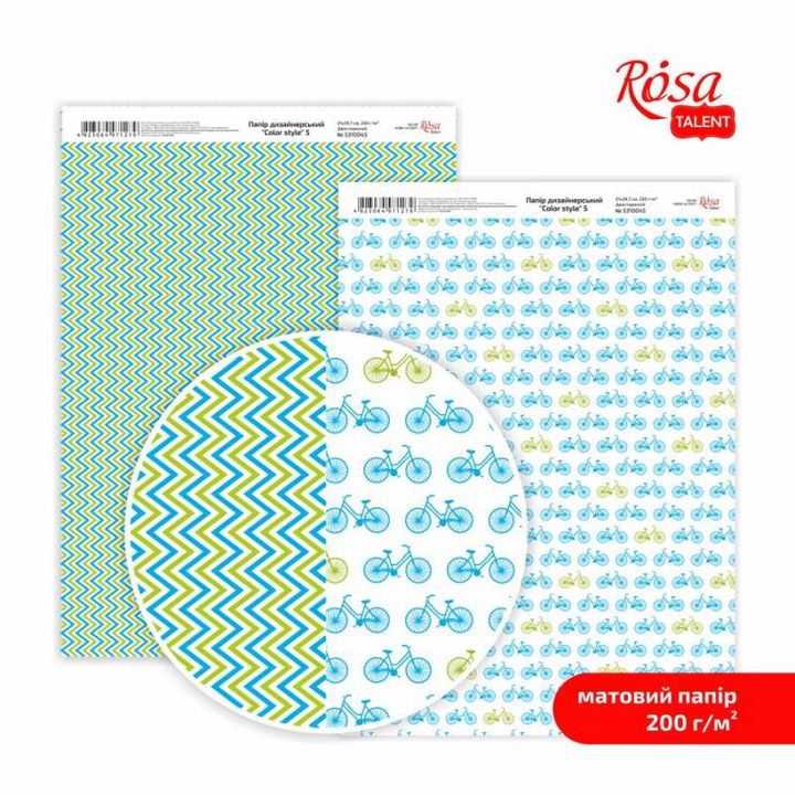 Carte per scrapbooking Color Style A4 | vari motivi — immagine 5