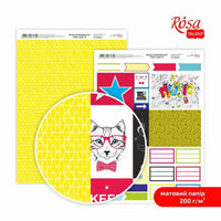 Carte per scrapbooking Color Style A4 | vari motivi — immagine 8