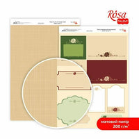 Carte per scrapbooking Magic roses A4 | vari motivi — immagine 7