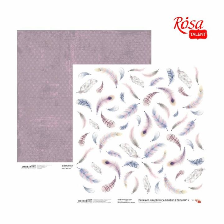 Carte per scrapbooking 30.48 x 30.48 cm Emotion and Romance | vari motivi — immagine 5