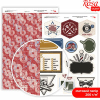 Carte per scrapbooking Mens Style A4 | vari motivi — immagine 8