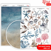 Carte per scrapbooking Ocean Dreams A4 | vari motivi — immagine 8