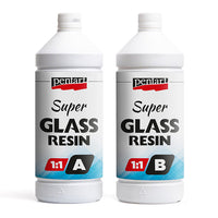 Číra živica  Super Glass Pentart 1:1 - 1000 ml