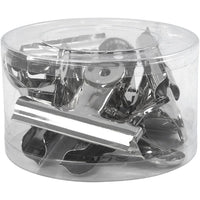 Clip in metallo grandi 75 mm - 6 pezzi | colori diversi