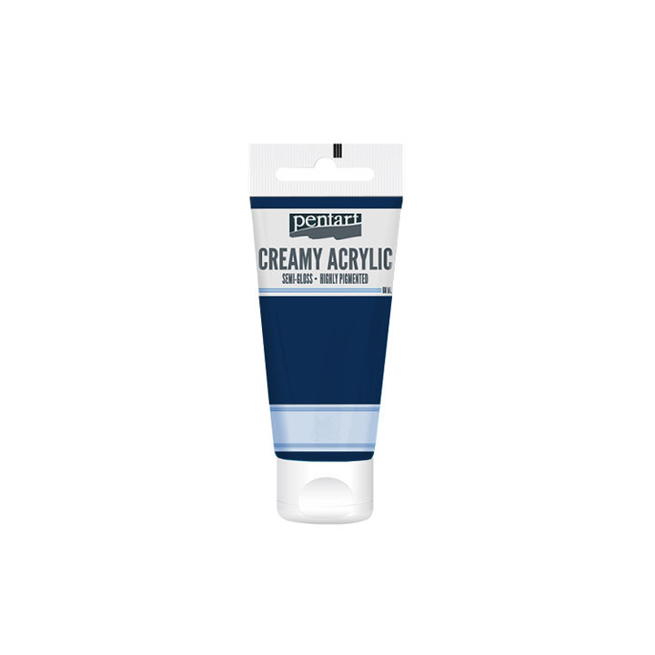 Colore acrilico cremoso semilucido Pentart 60 ml | sceglie tonalità