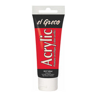 Colore acrilico El Greco 75 ml | sceglie tonalità