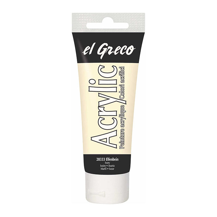 Colore acrilico El Greco 75 ml | sceglie tonalità