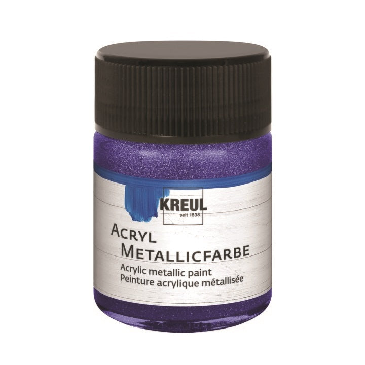 Colore acrilico KREUL METALLIC 50 ml | scegli un colore