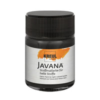 Colore per tessuti chiari JAVANA 50 ml | colori diversi