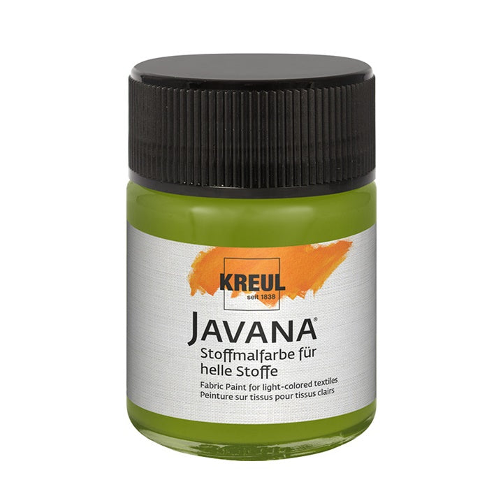 Colore per tessuti chiari JAVANA 50 ml | colori diversi