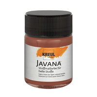 Colore per tessuti chiari JAVANA 50 ml | colori diversi