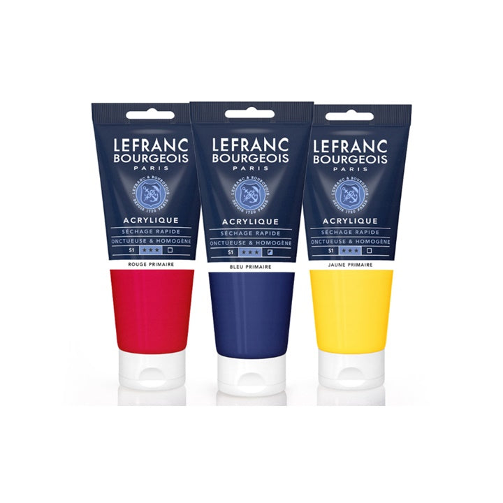 Colori acrilici Lefranc & Bourgeois Acrylique Fine 200 ml | colori diversi