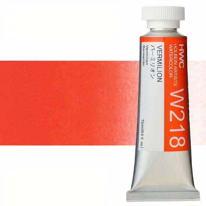 Colori ad acquarello professionali Holbein Artists 15 ml | tonalità rosse — immagine 16