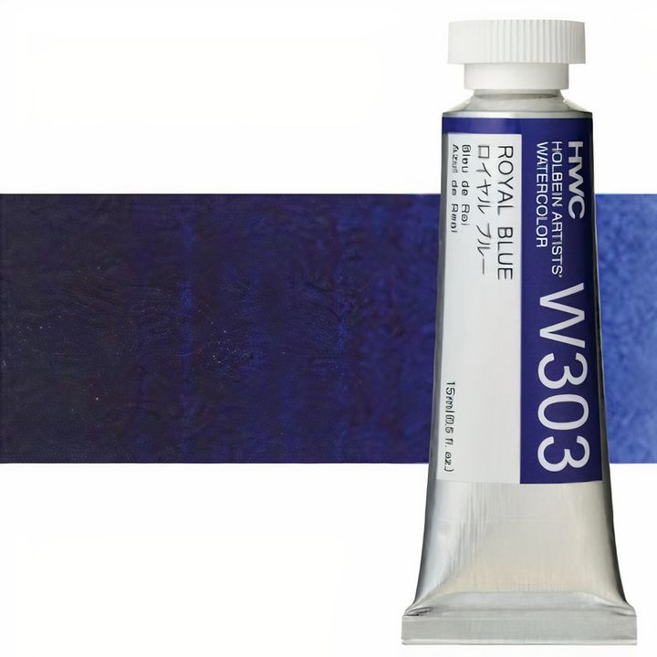 Colori ad acquarello professionali Holbein Artists 15 ml | tonalità blu — immagine 15