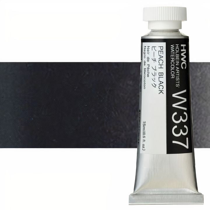 Colori ad acquarello professionali Holbein Artists 15 ml | tonalità bianche e nere — immagine 3
