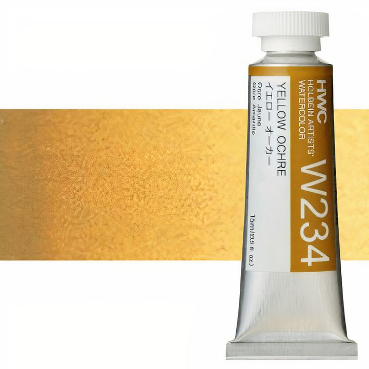 Colori ad acquarello professionali Holbein Artists 15 ml | tonalità gialle — immagine 7