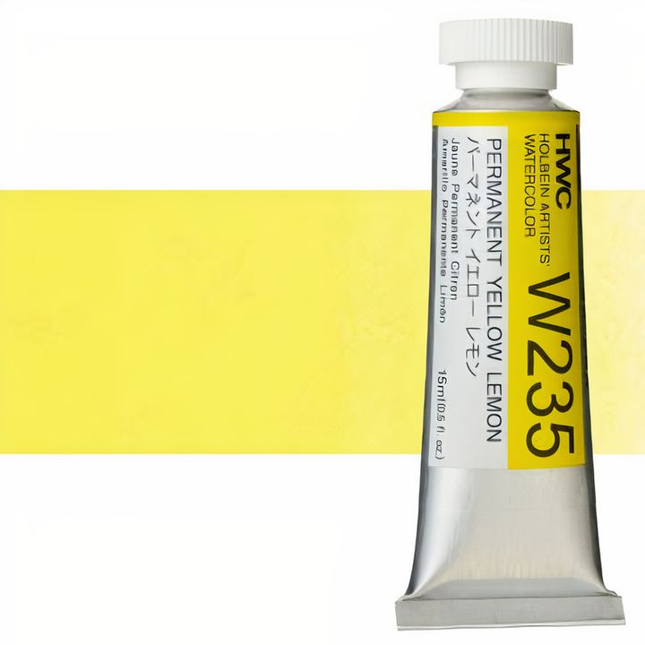 Colori ad acquarello professionali Holbein Artists 15 ml | tonalità gialle — immagine 8