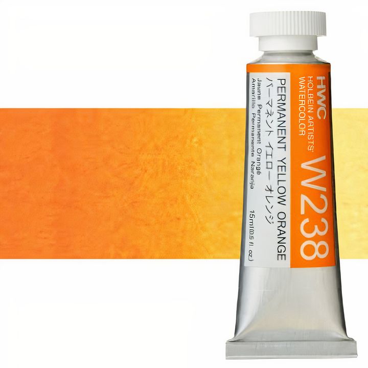 Colori ad acquarello professionali Holbein Artists 15 ml | tonalità gialle — immagine 11