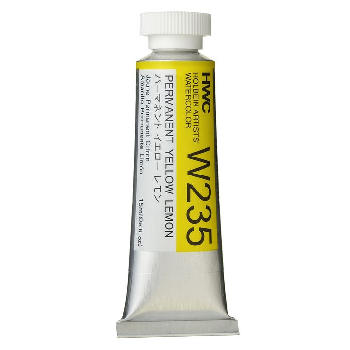 Colori ad acquarello professionali Holbein Artists 15 ml | tonalità gialle — immagine 24