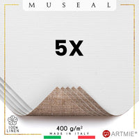 Δείγματα καμβά ζωγραφικής  ARTMIE MUSEAL - 5 τεμάχια | διαφορετικές διαστάσεις