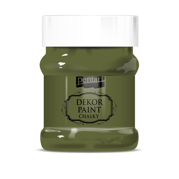 Διακοσμιτικο ακρυλικό χρωμα Chalky Pentart 230 ml | διαλέξτε απόχρωση